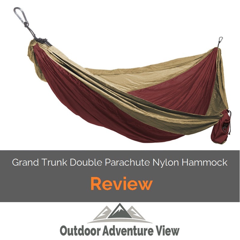 Grand Trunk Double Parachute Nylon Hammock
