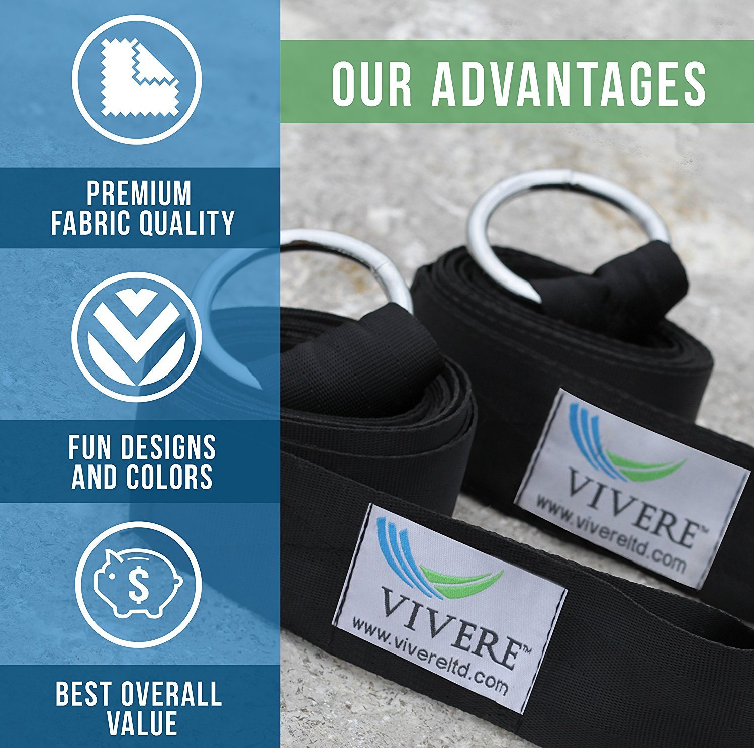 advantages of vivere double hammock