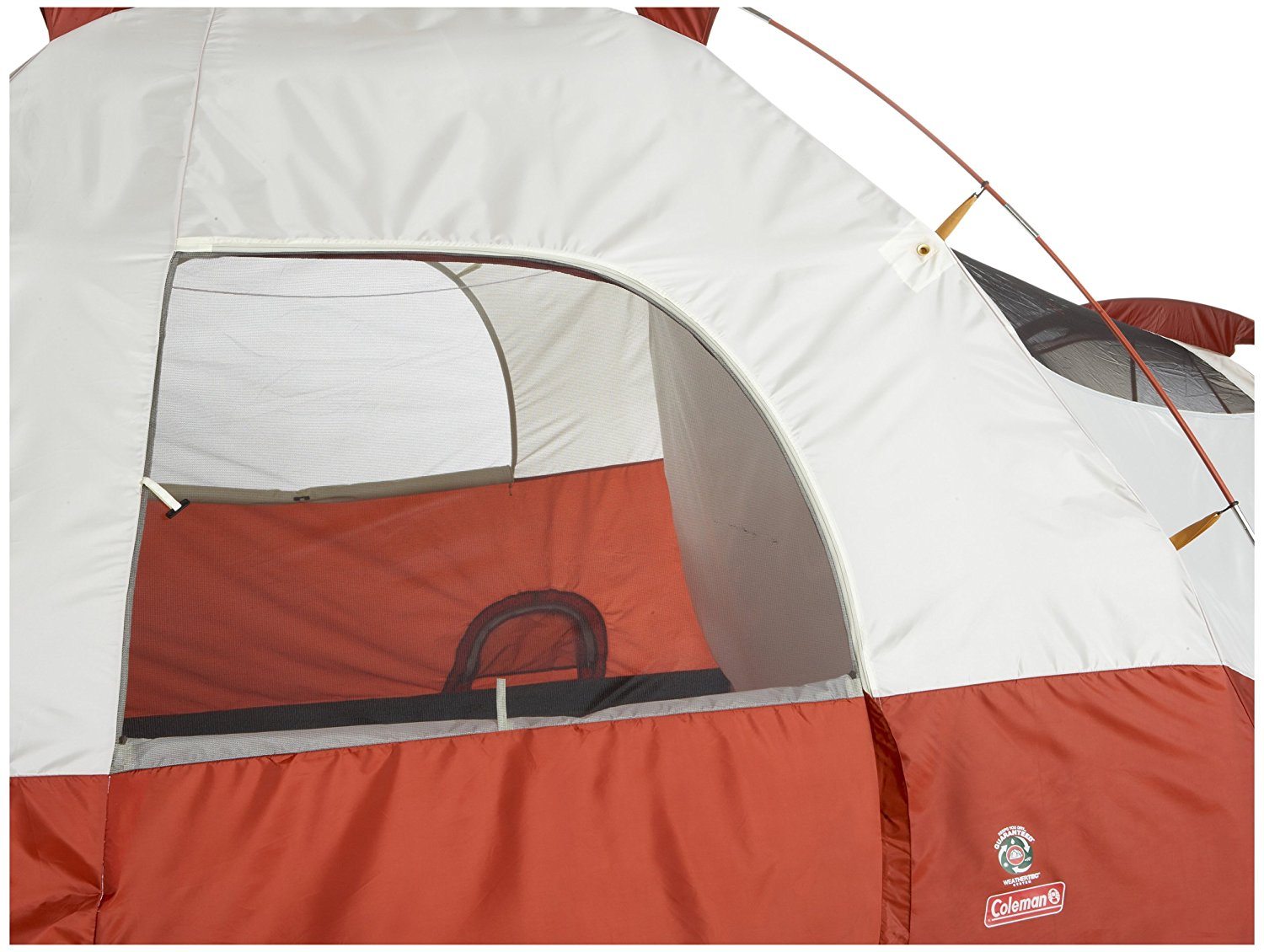 COLEMAN RED CANYON 8 PERSON TENT window